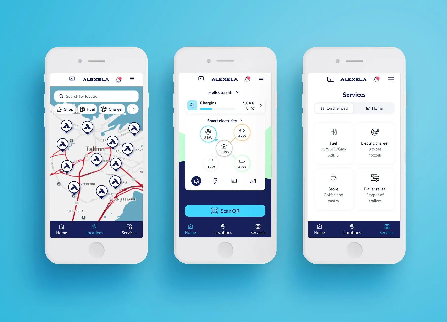Case study: Alexela self-service app