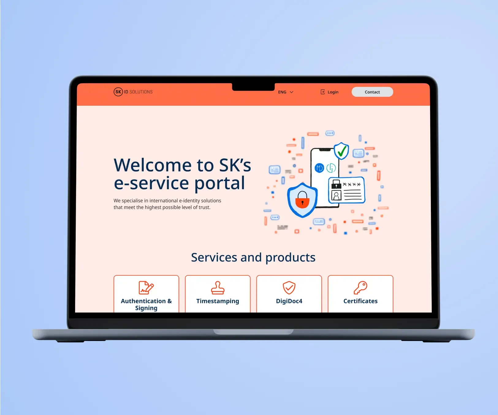 Case study: SK e-service portal